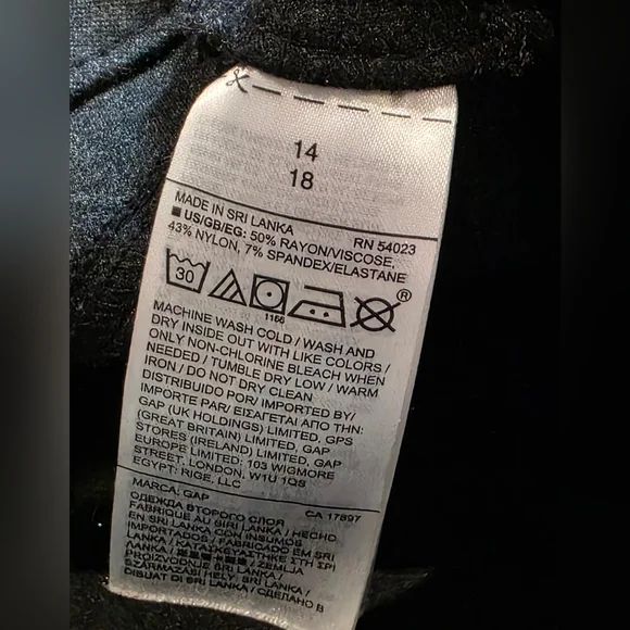 GAP High Rise Sculpt Legging Size 14 - Picture 6 of 7